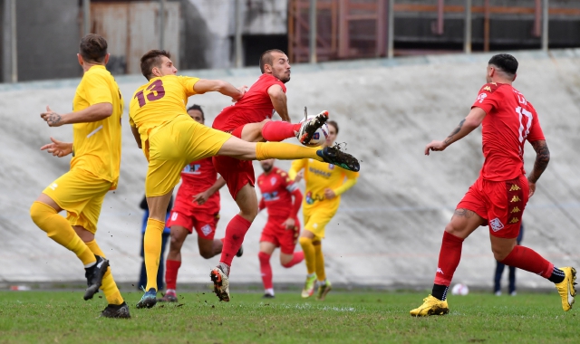 Il Città di Varese si impose 2-1 su Saluzzo nell’andata all’Ossola (foto Archivio)
