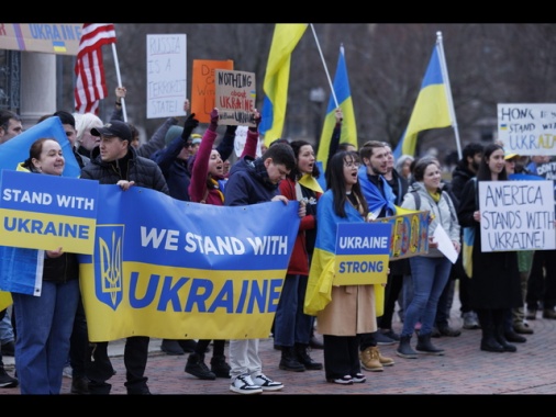 Da Los Angeles a Ny, proteste pro-Ucraina negli Usa
