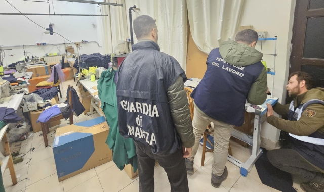 A Busto Arsizio chiuso un laboratorio cinese