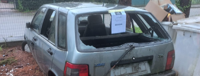 Auto abbandonate a Gallarate: la polizia locale le rimuove