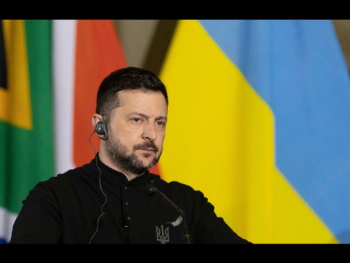 Kiev, Zelensky è arrivato a Roma