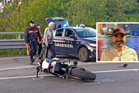 Morto in moto a Gazzada: oggi l’autopsia