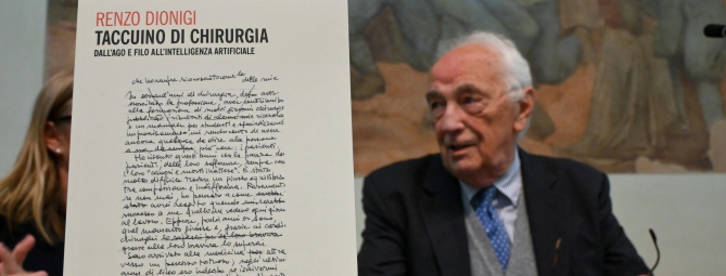 Dionigi svela il Taccuino di chirurgia