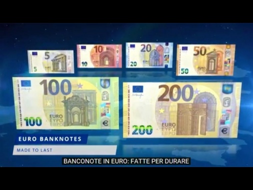 Bankitalia, meno banconote prodotte, più falsi scoperti