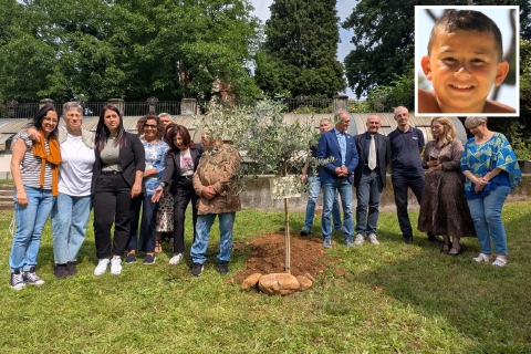 Buon compleanno Daniele: un ulivo in suo ricordo