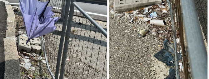 Largo Flaiano incompiuto: “Degrado invece delle aiuole”
