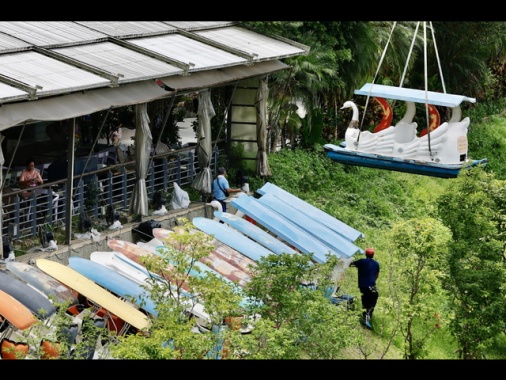 Tifone Danas su Taiwan, migliaia di persone evacuate