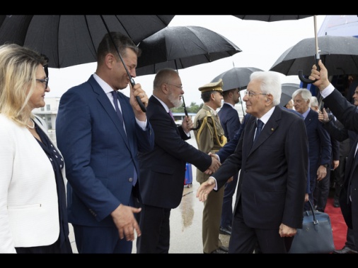 Mattarella a Zagabria, incontro con il presidente Milanović
