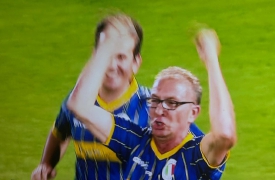 Partita del Cuore: Giorgetti in campo, Pellicini in gol