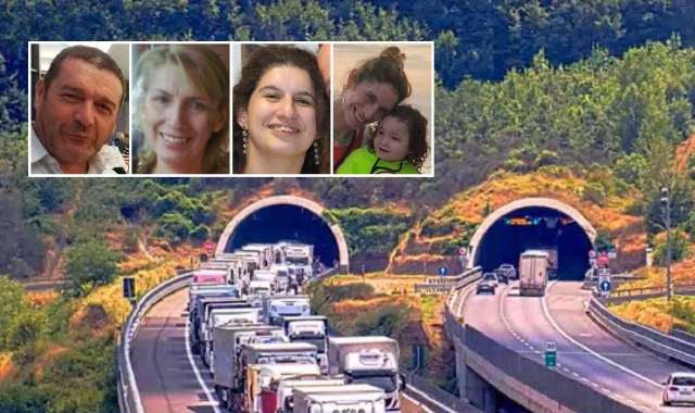 Da sinistra: Mauro Visconti, Nydia Zoila Albuquerque Basulto, Carla Stephany Visconti, Silvana Visconti con la figlia Summer