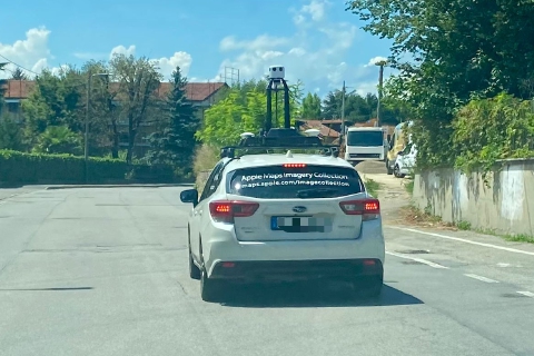L'«occhio» di Apple in giro per Varese