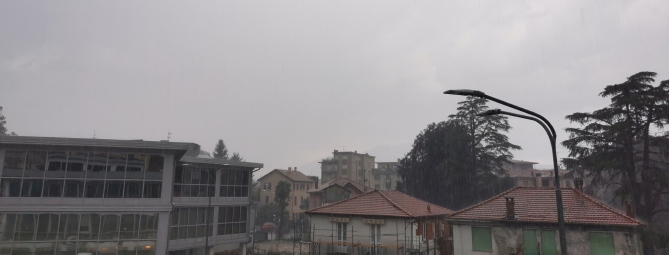 Varese: temporale come da proverbio