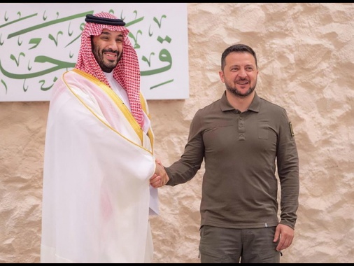 Zelensky a bin Salman, 'c'è reale possibilità di pace'