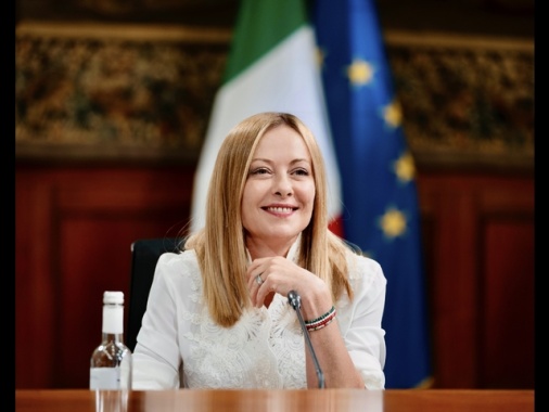 Meloni,finalmente uno spiraglio per discutere di pace