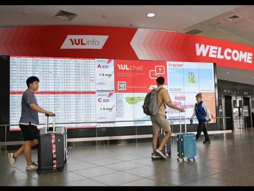 Centinaia di voli a terra per uno sciopero dell'Air Canada