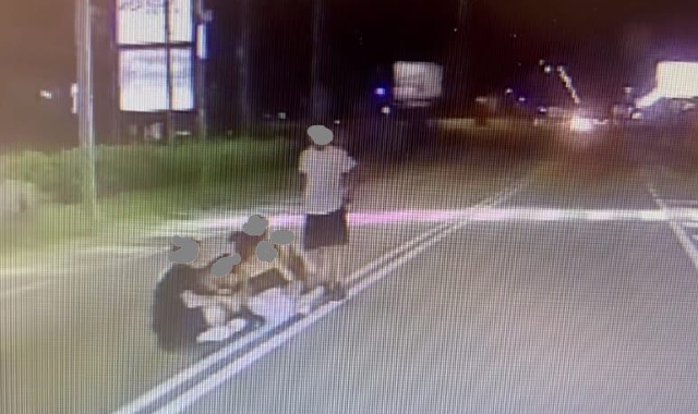 I ragazzi all’una di notte in mezzo al Sempione