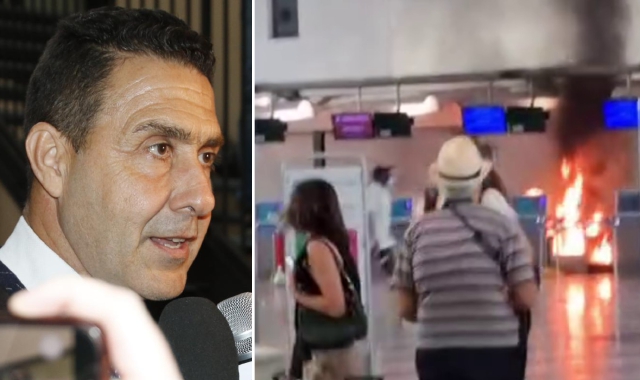 Incendio a Malpensa. Vannacci: «Continuate a votare la sinistra»