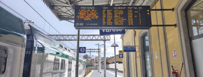 Treni, nuovi disagi sulla Varese-Milano