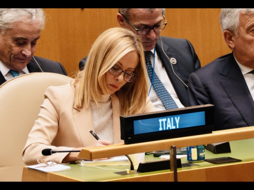 Meloni, stupita da reazioni opposizione sullo Stato di Palestina