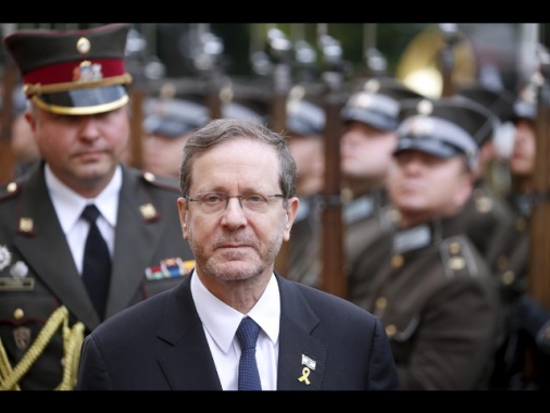 Ambasciatore d'Italia in Israele ricevuto da Herzog