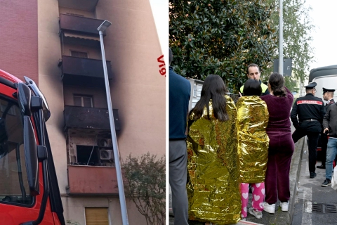 Torna tra le fiamme e muore per tentare di salvare la moglie