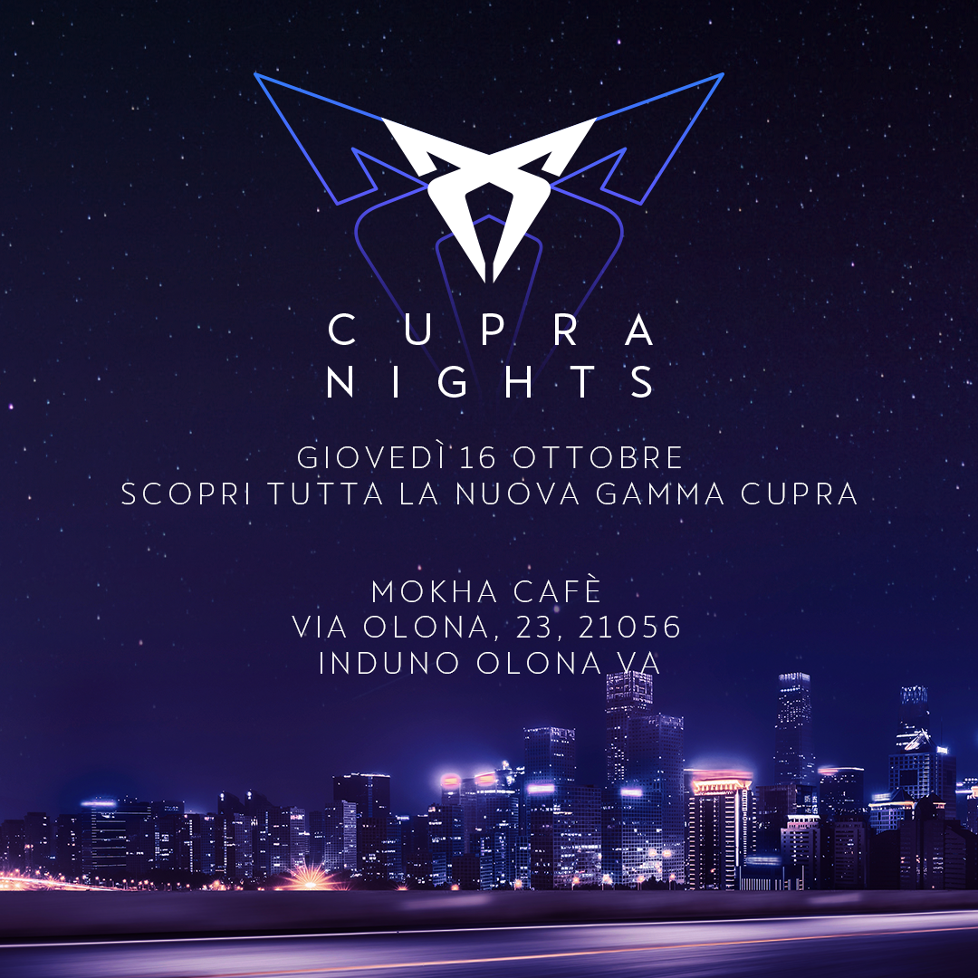 È ora di scendere in pista al Mokha Cafè Bar, tornano le Cupra Nights by Wendecar  2
