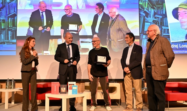 Premio Chiara, Andrej Longo fa il bis