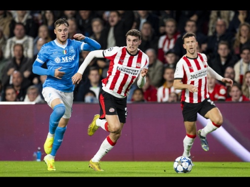 Champions: Psv Eindhoven - Napoli 6-2
