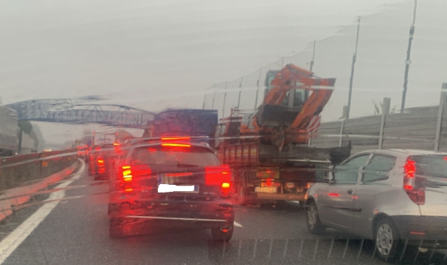 A8 in tilt: coda di 6 chilometri tra Gallarate e Varese