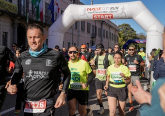 Corsa e gioia: in 1.800 alla Varese City Run