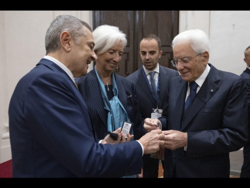 Lagarde a Mattarella, 'faro per la fiducia in Europa'