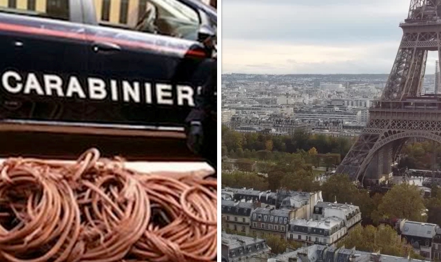Preso a Parigi il ladro di metalli