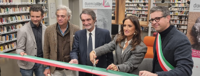 Parodi e Pellai inaugurano Duemilalibri