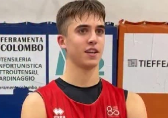 Riccardo Manera al debutto in Under 16