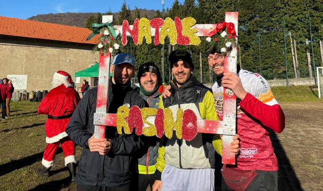 Natale Rasino, di corsa verso le feste