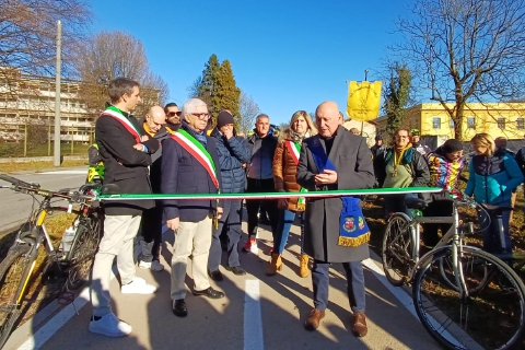 Dalla Folla a Castiglione, nuova ciclabile