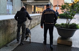 Pattuglie tra centro storico e stazione: controlli antidroga