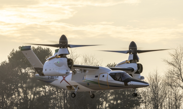 Decolla il futuro del volo: primo test per il nuovo convertiplano