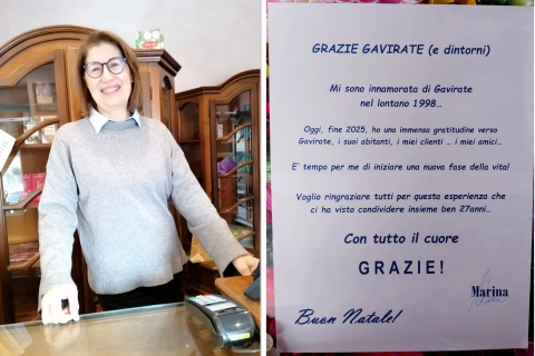 Erboristeria chiude dopo 30 anni: «Gavirate, grazie»