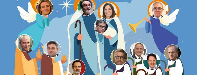 Nel presepe dei politici diventano tutti più buoni