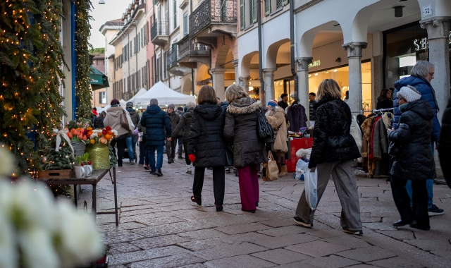 Secondo Confesercenti Varese lo shopping di Natale è stato sotto le aspettative 