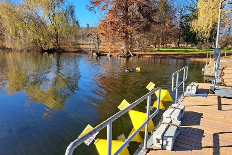 Isolino Virginia protetto da boe
