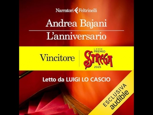 L'anniversario di Bajani letto da Lo Cascio il più ascoltato nel 2025 su Audible.it