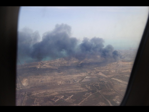Vigili del fuoco iraniani, 'esplosione a Bandar Abbas per una fuga di gas'