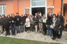 Taglio del nastro per lo Spazio Ariosto 72