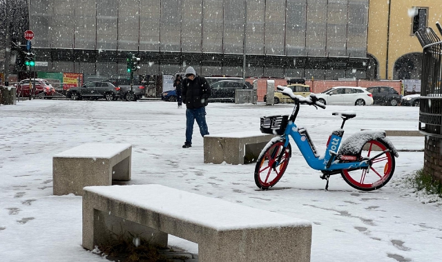 Il risveglio con la neve