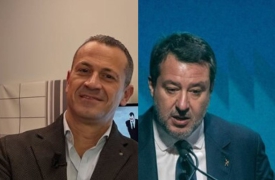 Sui social di Salvini il video di Macchi