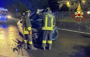 Scontro tra auto, coinvolti due giovani