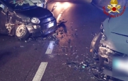 Scontro tra auto, coinvolti due giovani