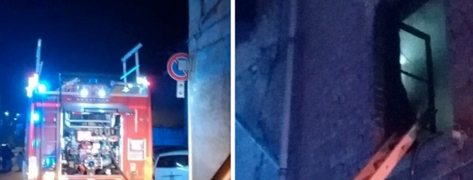 Appartamento in fiamme, 66enne intossicato e ustionato